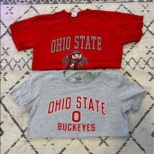 Ohio State Buckeyes T Shirt Bundle. Size medium.